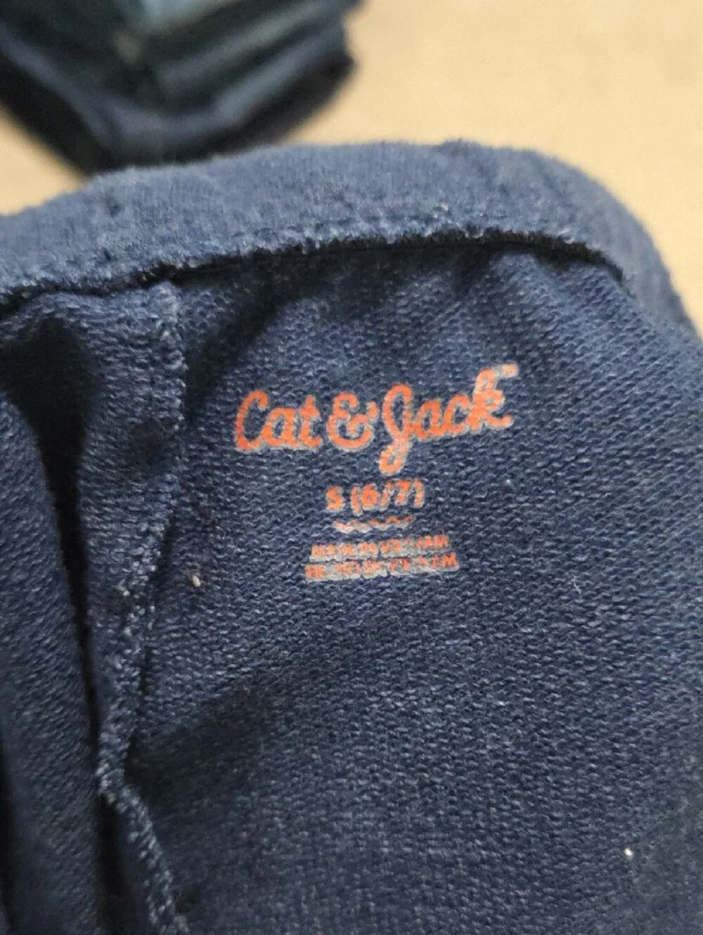 Cat & Jack Navy Pull-On Shorts with Drawstring